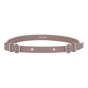 🍀3 for 35- Matt & Nat Vegan Double Buckle Belt in Orchid